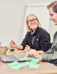 Werknemers van Axendo bouwen portalen, platformen en websites